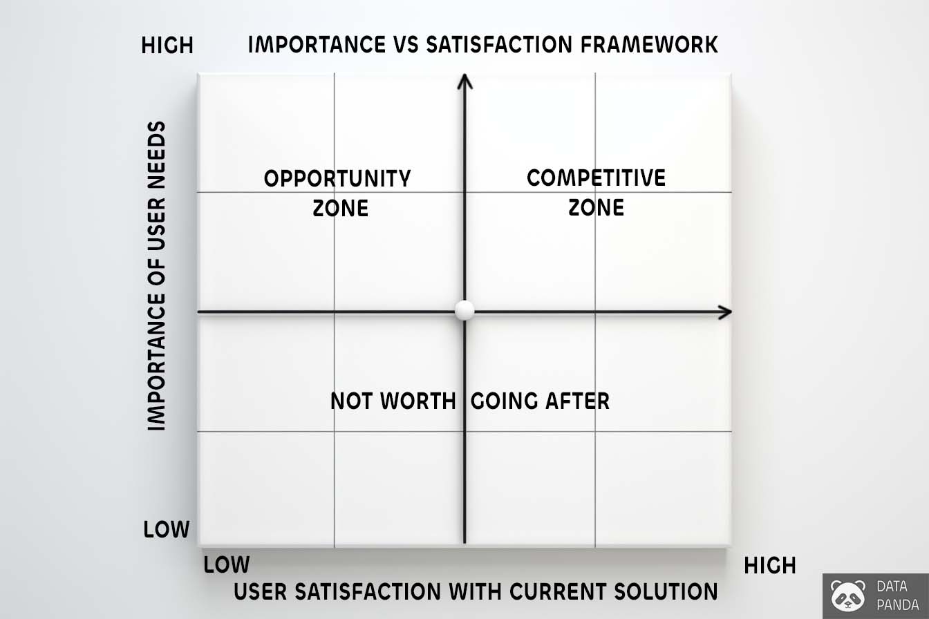 Lean product management: Importance - satisfaction framework